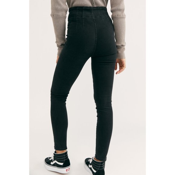 NWT Free People Jayde Skinny / Black - Picture 3 of 6